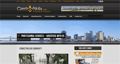Desktop Screenshot of cardnola.com